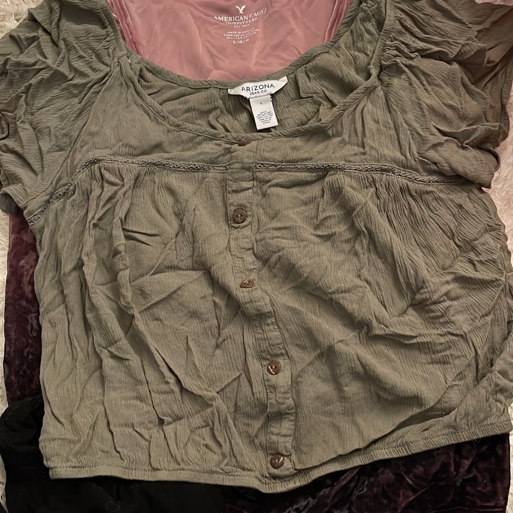 Cinched crop (longer crop)